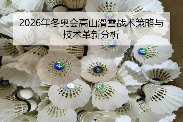 2026年冬奥会高山滑雪战术策略与技术革新分析